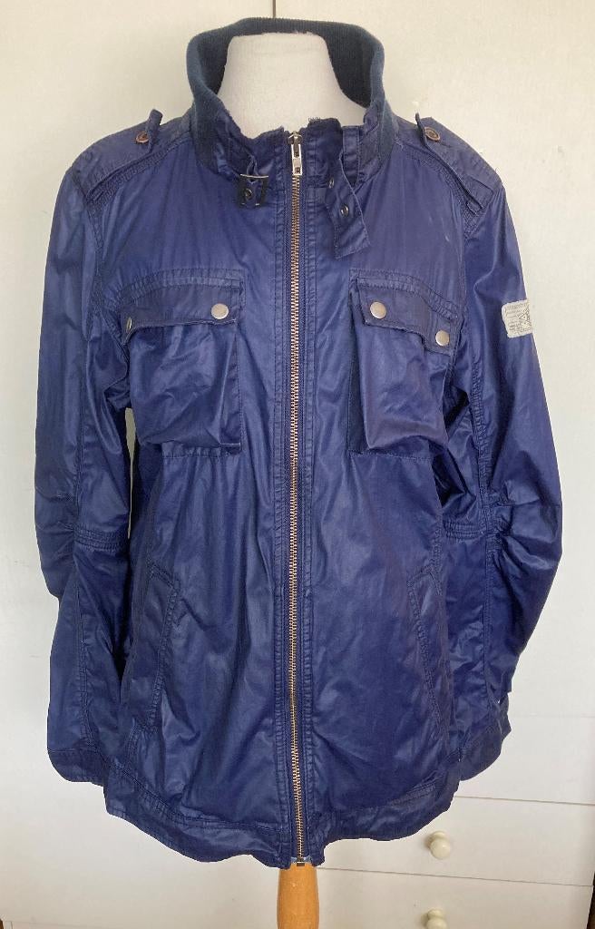 Maat: XL / Blauwe jack - windjack / Tommy Hilfige, Kleding | Dames, Jassen | Winter, Blauw, Maat 46/48 (XL) of groter, Ophalen of Verzenden
