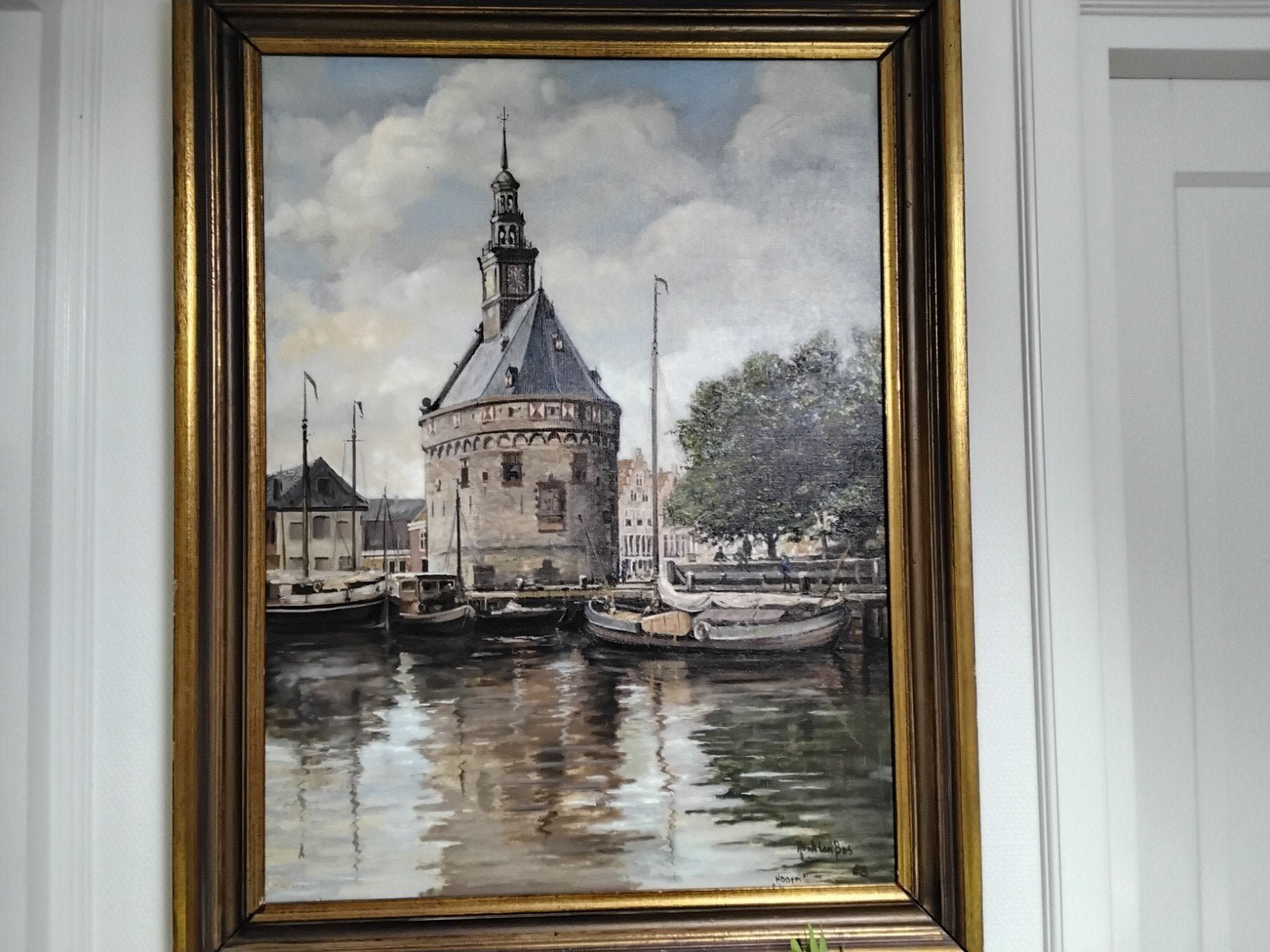 Schilderij Henk te Bos -  schilderde ook voor(Stork Hengelo), Ophalen