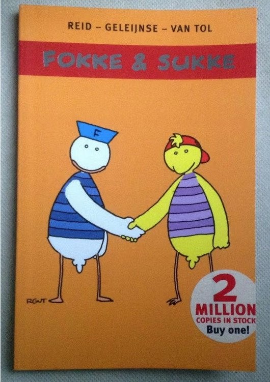 Fokke & Sukke Het Afzien Van 2001 - 2019 Jean-Marc van Tol, Eén stripboek, Ophalen of Verzenden, Gelezen, Bastiaan Geleijnse; Jean-Marc van Tol; John Reid