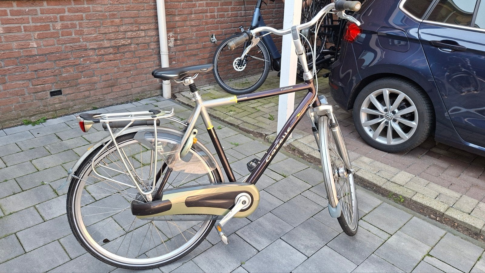 Gazelle Fiets furore / herenfiets, Ophalen, Gebruikt, Velgrem, Versnellingen
