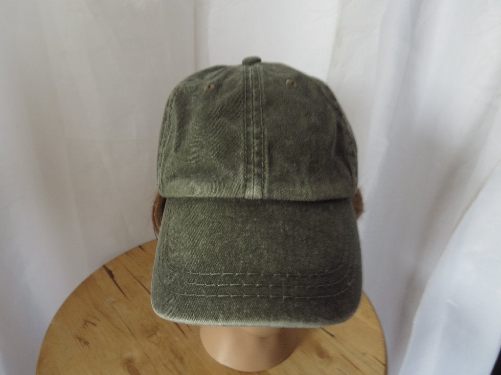 denim pet groen grijze van hatpoint, Hatpoint, Pet, Gedragen, One size fits all