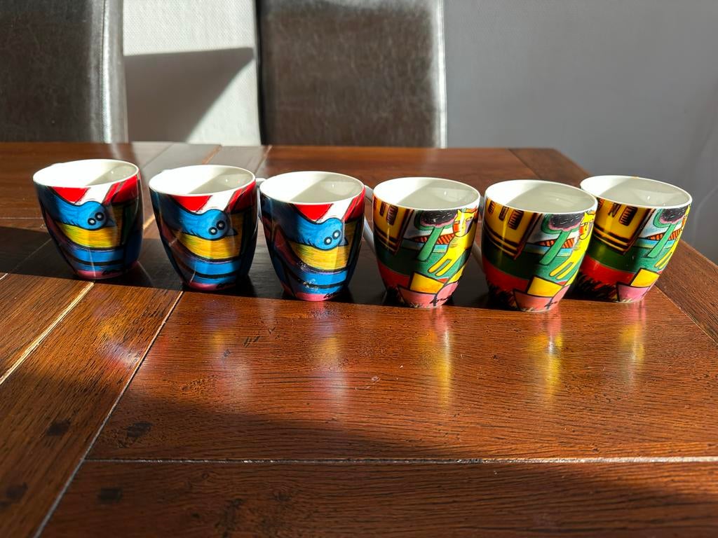 Corneille servies kopjes, Ophalen, Gebruikt, Keramiek, Overige stijlen