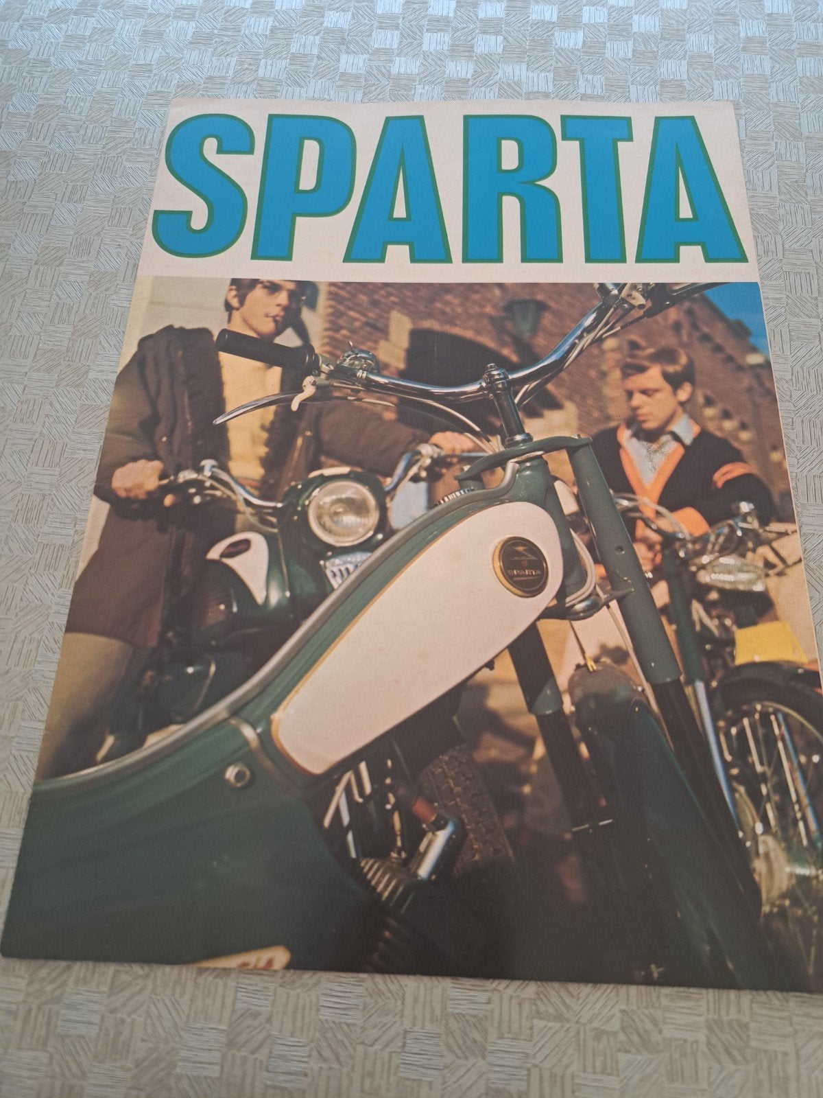 " SPARTA" Bromfiets folder 1960/'70, Ophalen of Verzenden, Gebruikt