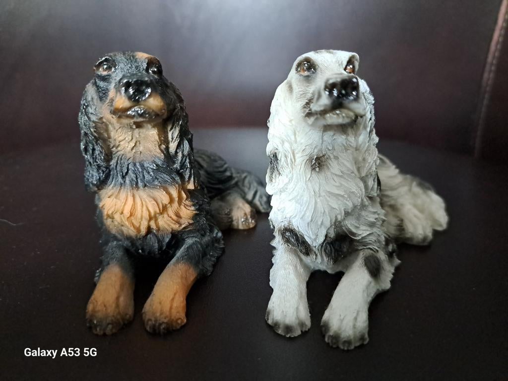 Engelse Setter en Gordon Setter, zie omschrijving!, Verzamelen, Beelden en Beeldjes, Ophalen of Verzenden