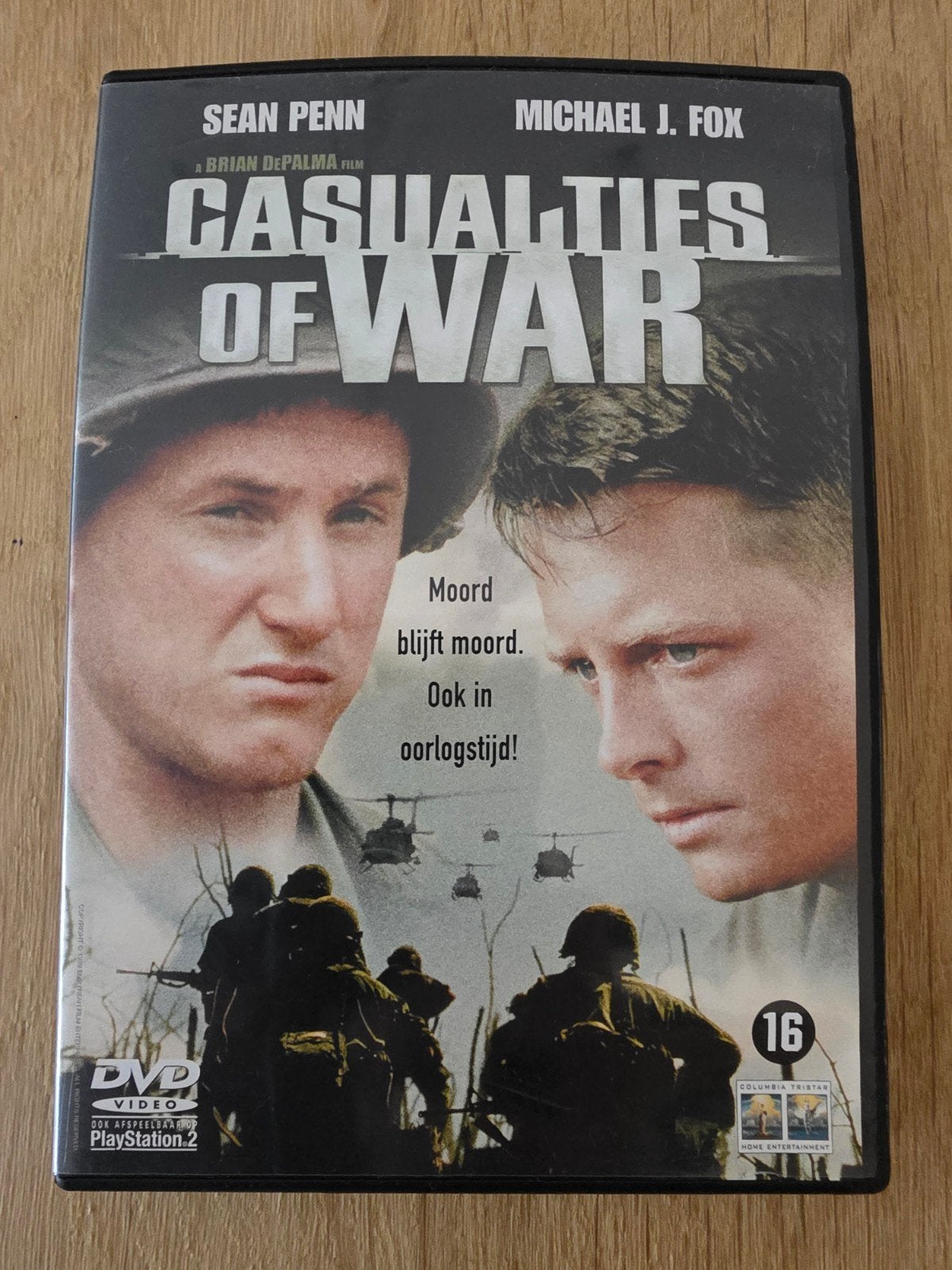 Casualties of War DVD - Sean Penn, Michael J. Fox, Gebruikt, Vanaf 16 jaar, Spaans, Ophalen of Verzenden