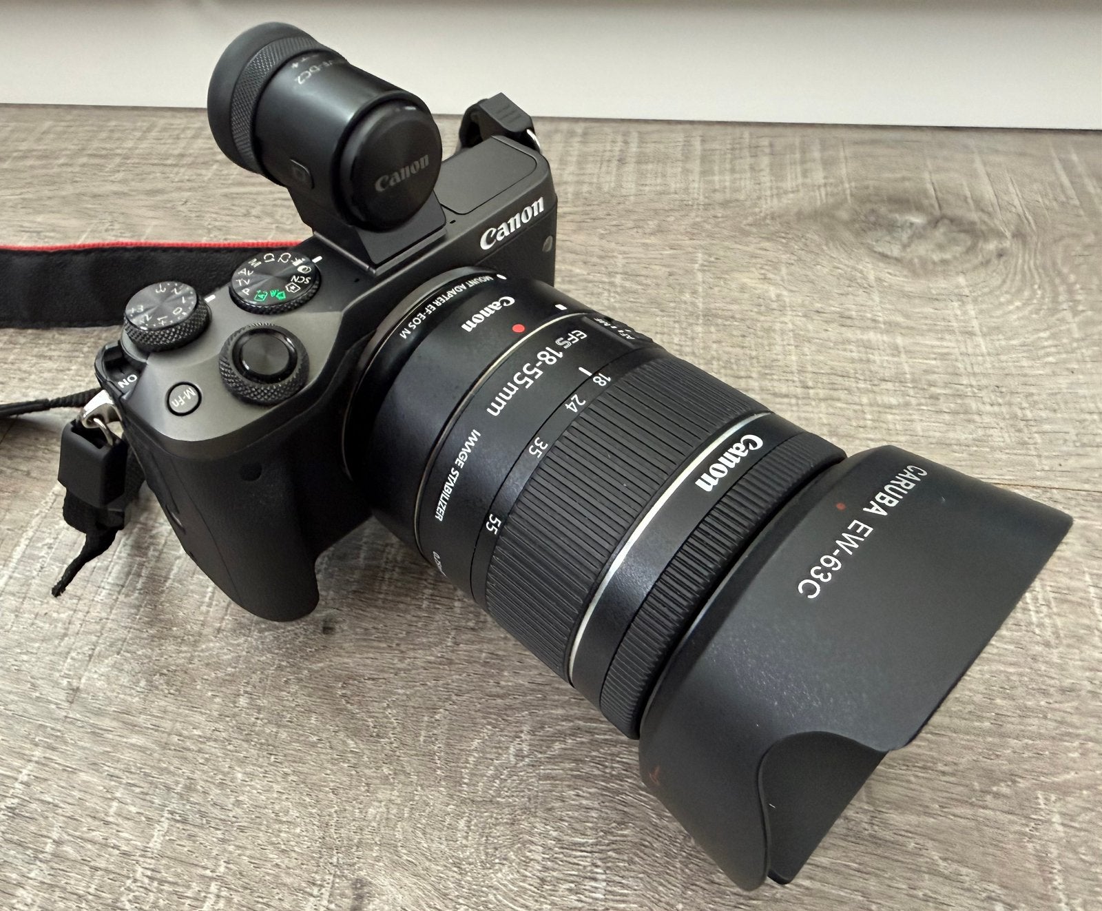 Canon EOS M6 complete digitale set voor video en fotografie, Canon, Compact, Ophalen of Verzenden, Zo goed als nieuw
