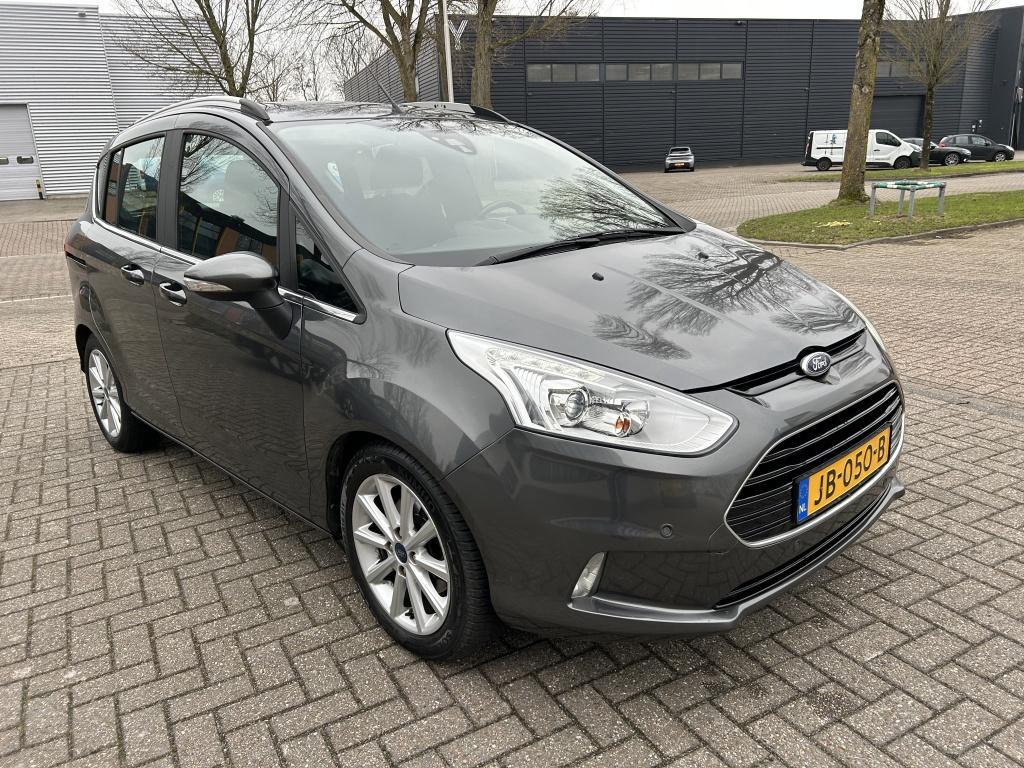 Ford B-MAX 1.0 EcoB. Titanium NAVI CRUISE CLIMA NAP!, Auto's, Voorwielaandrijving, Gebruikt, Origineel Nederlands, Bedrijf