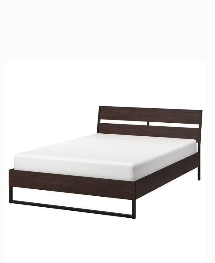 bed, twijfelaar van Ikea. Trysil, Ophalen, Gebruikt, 140 cm, Twijfelaar