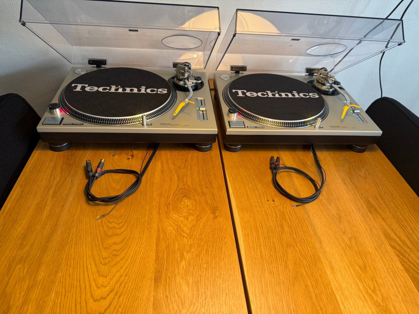 Set Technics SL1200MK2 *Nieuwstaat*, Ophalen, Pitch-regelaar, Zo goed als nieuw, Platenspeler