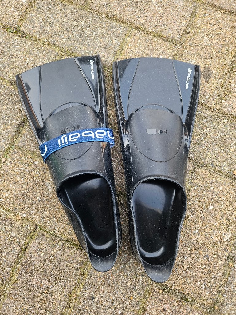 Decathlon Nabaiji zwemvliezen – zwart, Ophalen of Verzenden, Nieuw, Snorkelvinnen