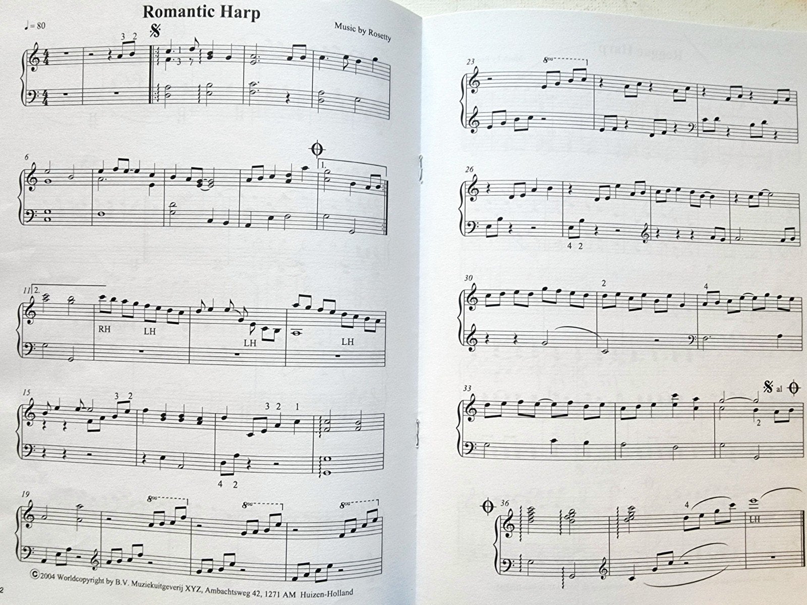 Harpen Samen: Muziekboek met CD voor Harp Div58, Verzenden, Nieuw, Overige instrumenten, Thema