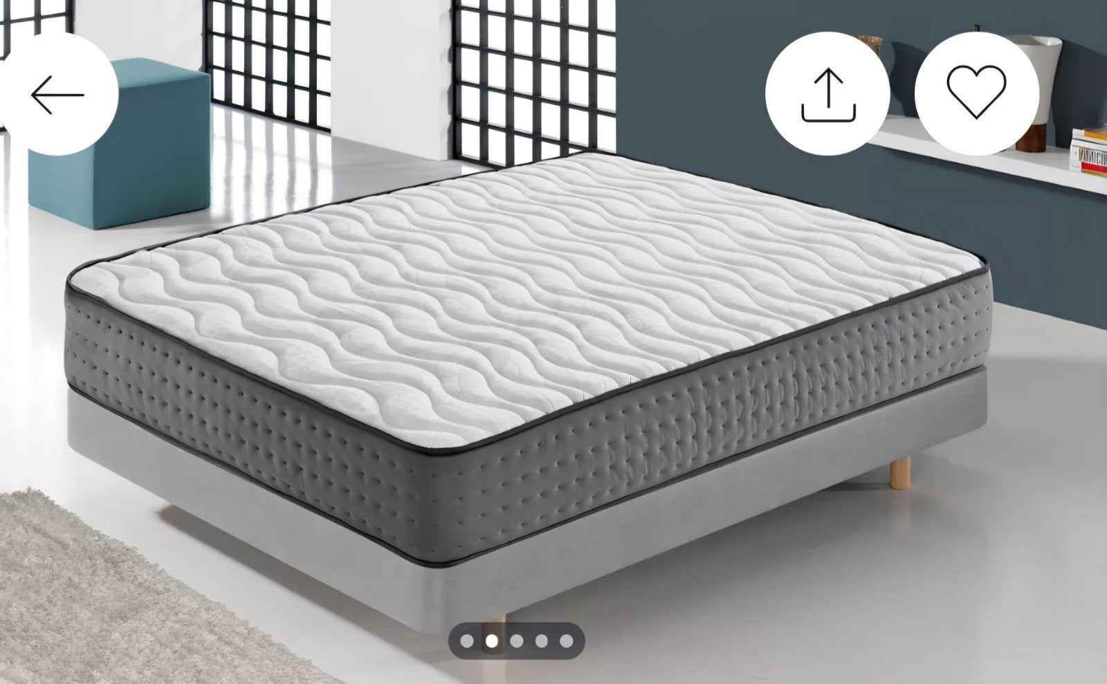Nieuw matras 120x180x28 cm – caravan/camper/chalet, Ophalen, Nieuw, Twijfelaar, Overige maten