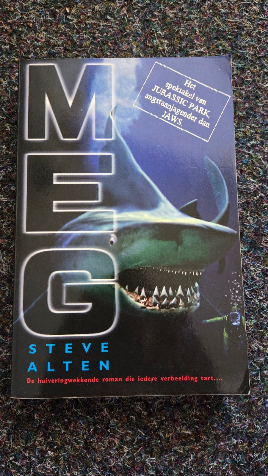 Boek MEG van Steve Alten, Ophalen of Verzenden, Gelezen, Steve Alten, Nederland