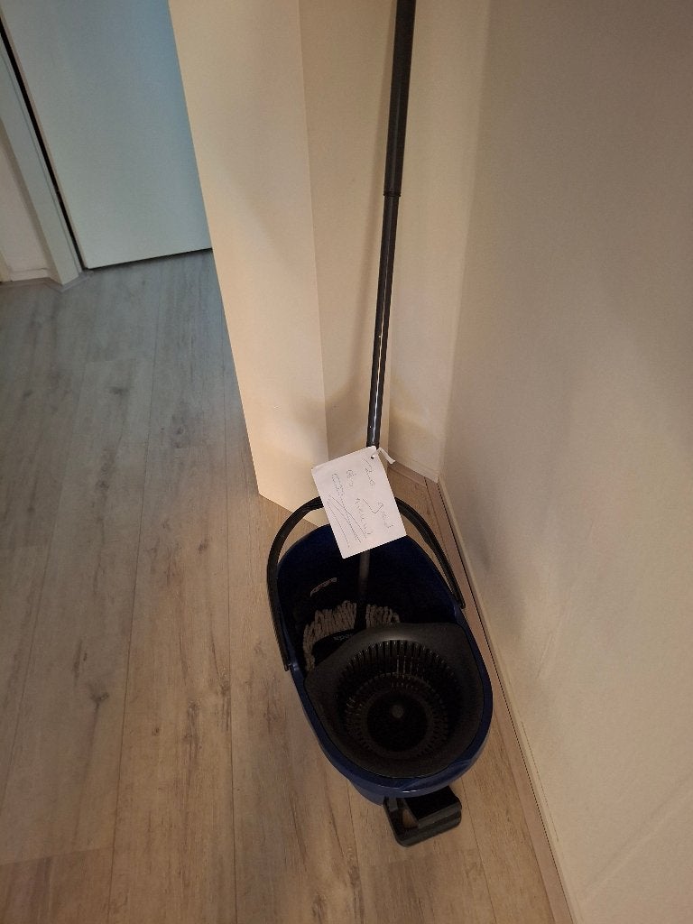 dweilset Vileda, Ophalen