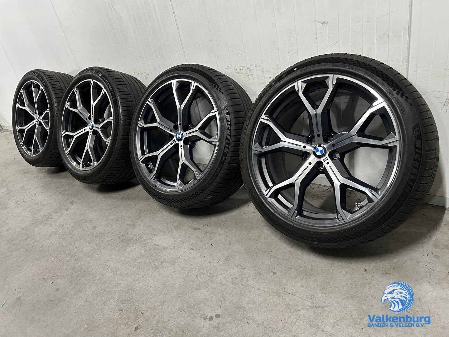 6-7mm! Originele BMW X5 X6 G05 G06 Style 741M 21 inch antrac