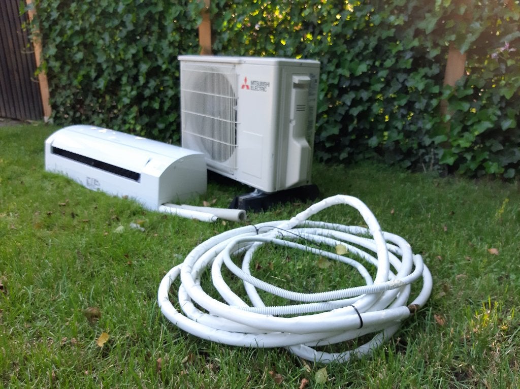 Mitsubishi electric airco 2.5 kw., Witgoed en Apparatuur, Airco's, Ophalen, Koelen en Ontvochtigen, Minder dan 60 m³, 3 snelheden of meer