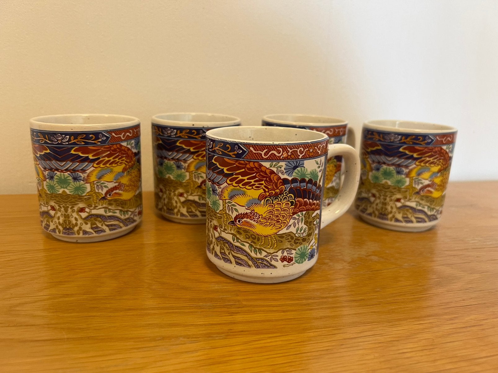 Te Koop : Vintage Mokken Imari Stijl Japan Mok Beker, Ophalen of Verzenden