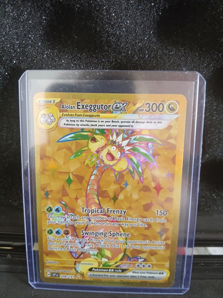 Alolan Exeggutor EX Surging Sparks Pokémon Kaart, Hobby en Vrije tijd, Verzamelkaartspellen | Pokémon, Ophalen, Nieuw, Losse kaart