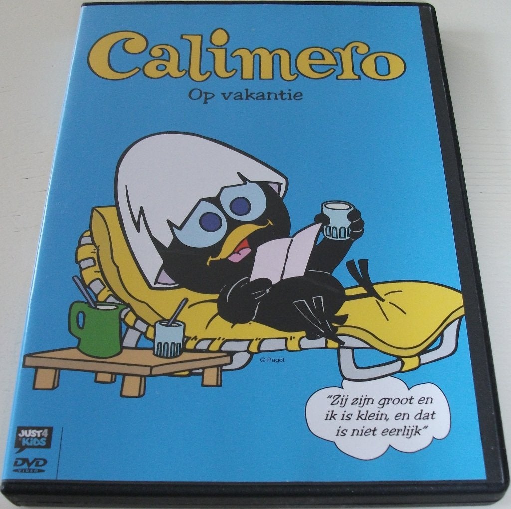 Dvd *** CALIMERO *** Deel 3, Cd's en Dvd's, Alle leeftijden, Tv-serie, Zo goed als nieuw, Educatief