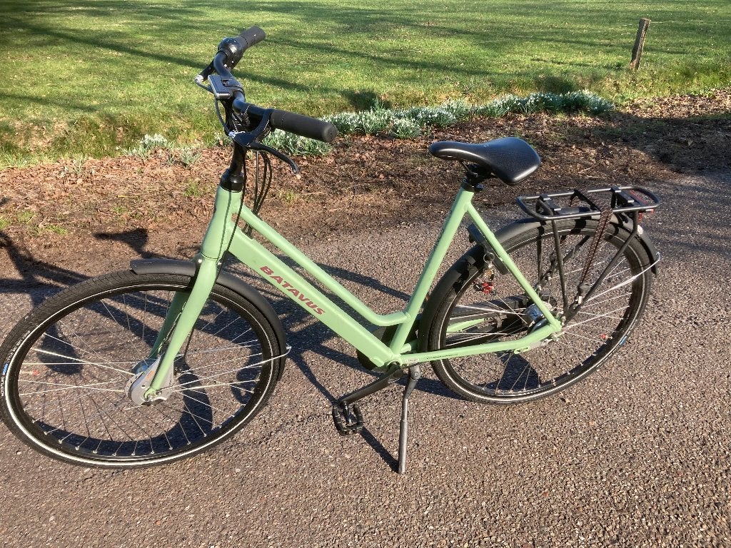 Batavus Fonk 7 versnellingen framemaat 57 groen mat, Ophalen, Gebruikt, Velgrem, Versnellingen