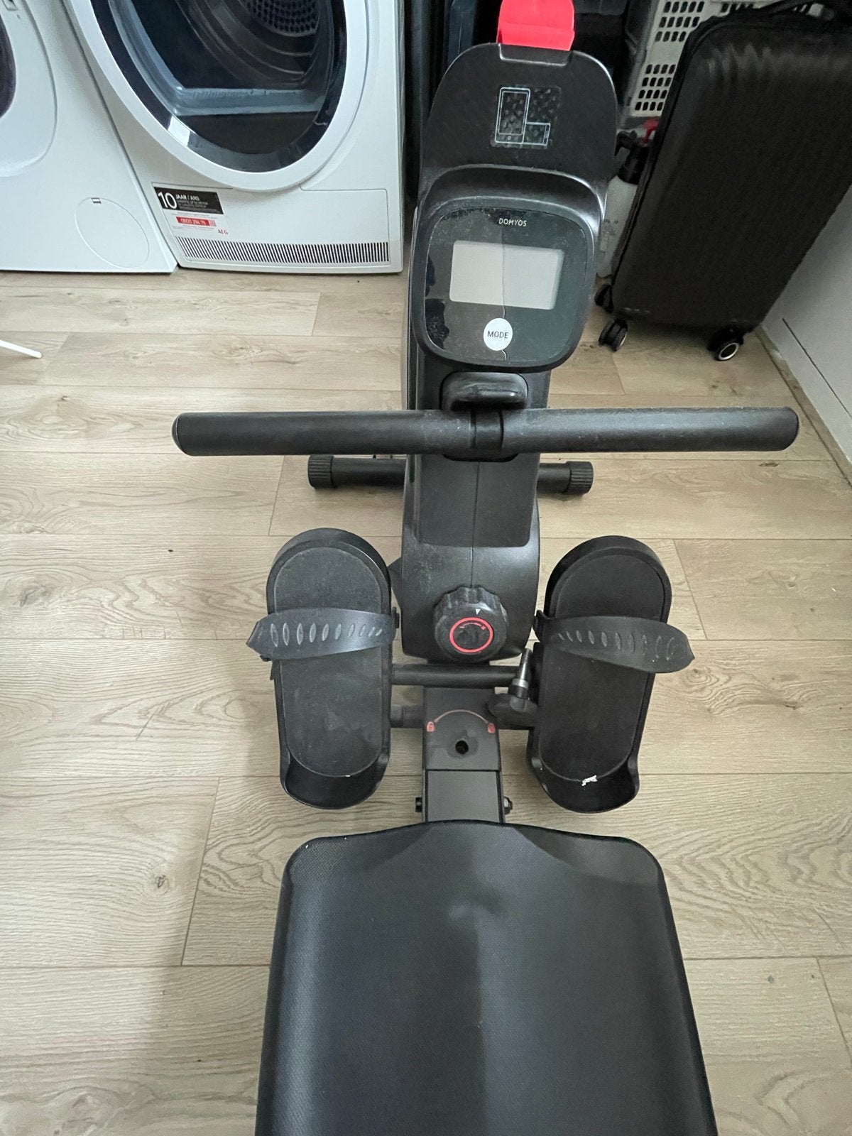Compacte en opvouwbare Domos roeimachine 4kg vliegwiel