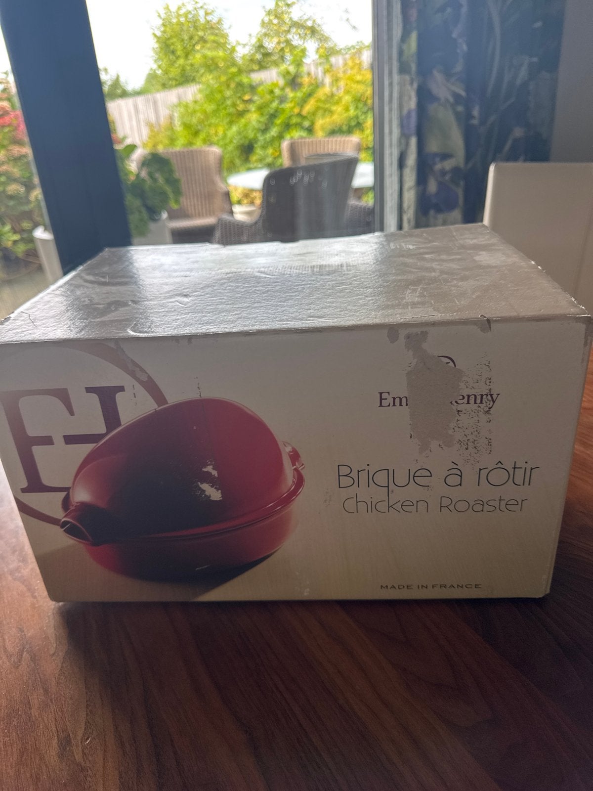 Emile Henry Brique à Rôtir Chicken Roaster - Nieuw, Ophalen of Verzenden, Zo goed als nieuw