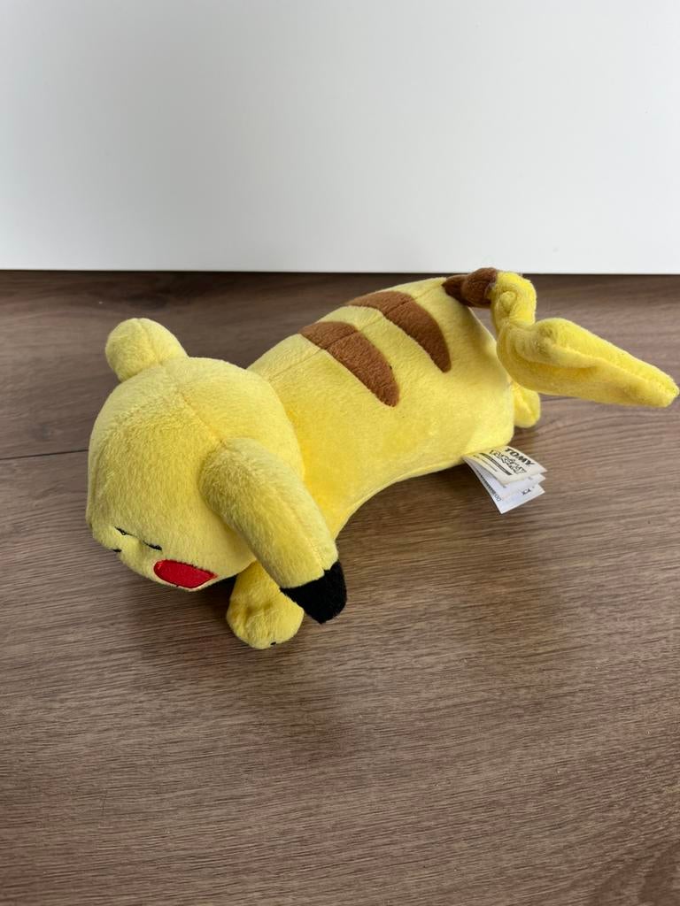 Sleeping Pikachu Pokemon knuffel, Ophalen of Verzenden, Overige typen