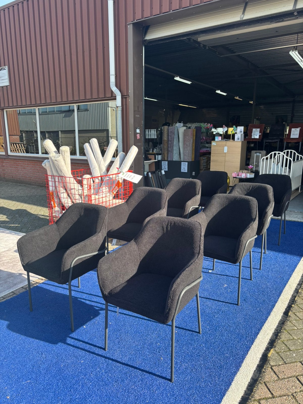 Dexter eetkamer stoel zwart nieuw, Huis en Inrichting, Ophalen, Zwart, Nieuw, Nb