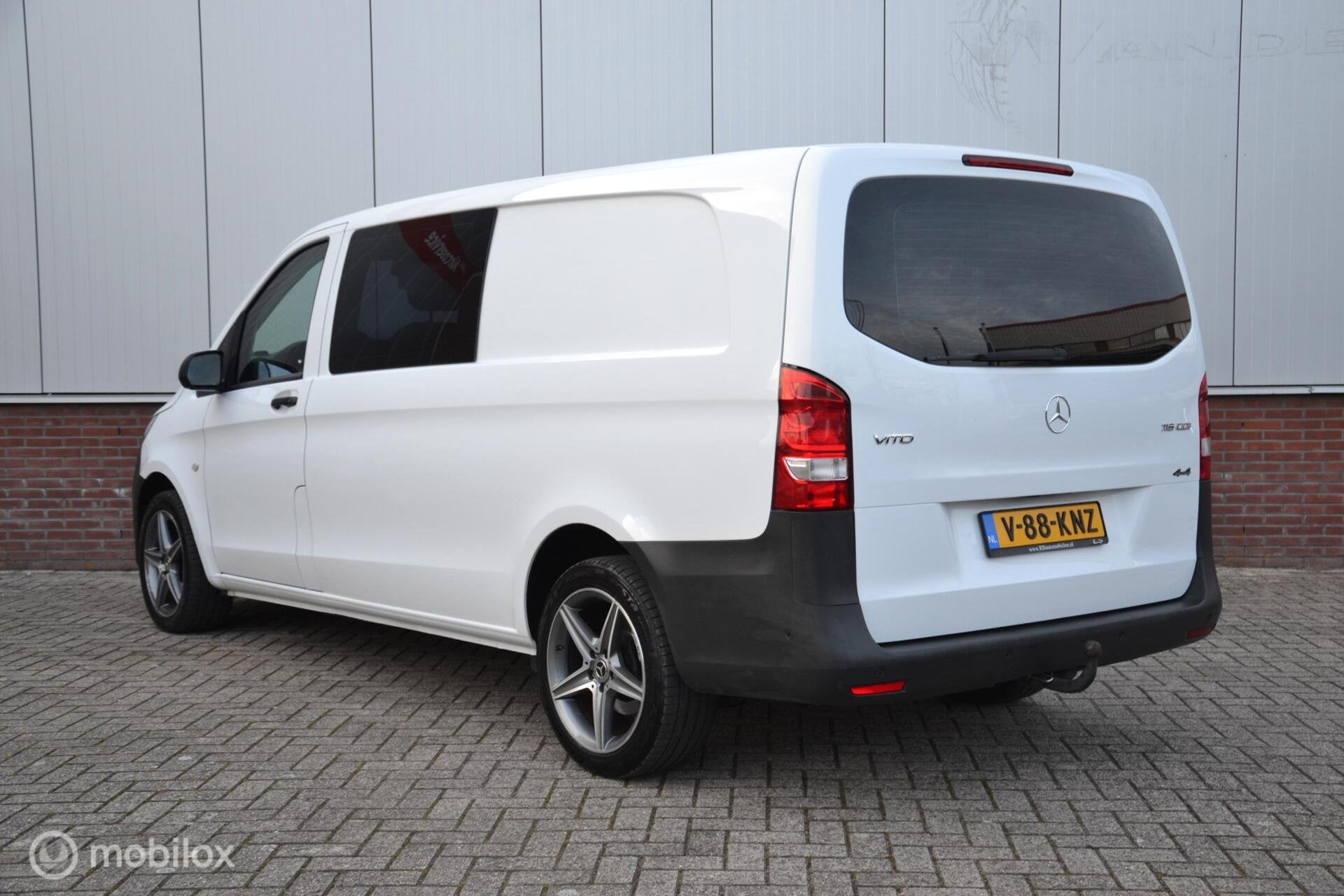 Mercedes Vito 116 CDI L3 DC Comfort|4x4|1e eig|standkachel|, Auto's, Automaat, Stof, Gebruikt, 4 cilinders