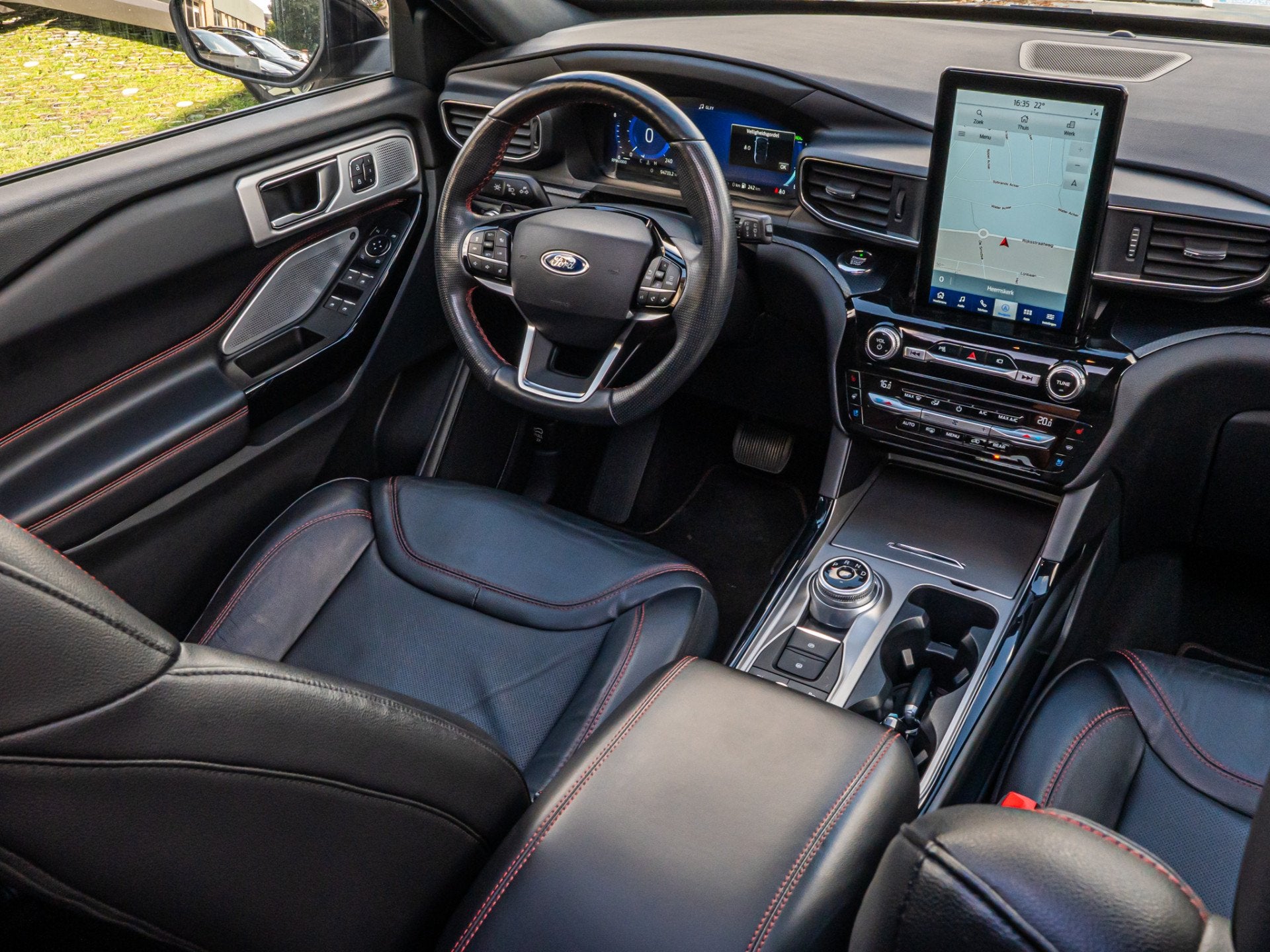 Ford Explorer 3.0 V6 EcoBoost PHEV ST-Line B&O AUDIO PANO 22, Auto's, Automaat, Dealer onderhouden, Gebruikt, Euro 6