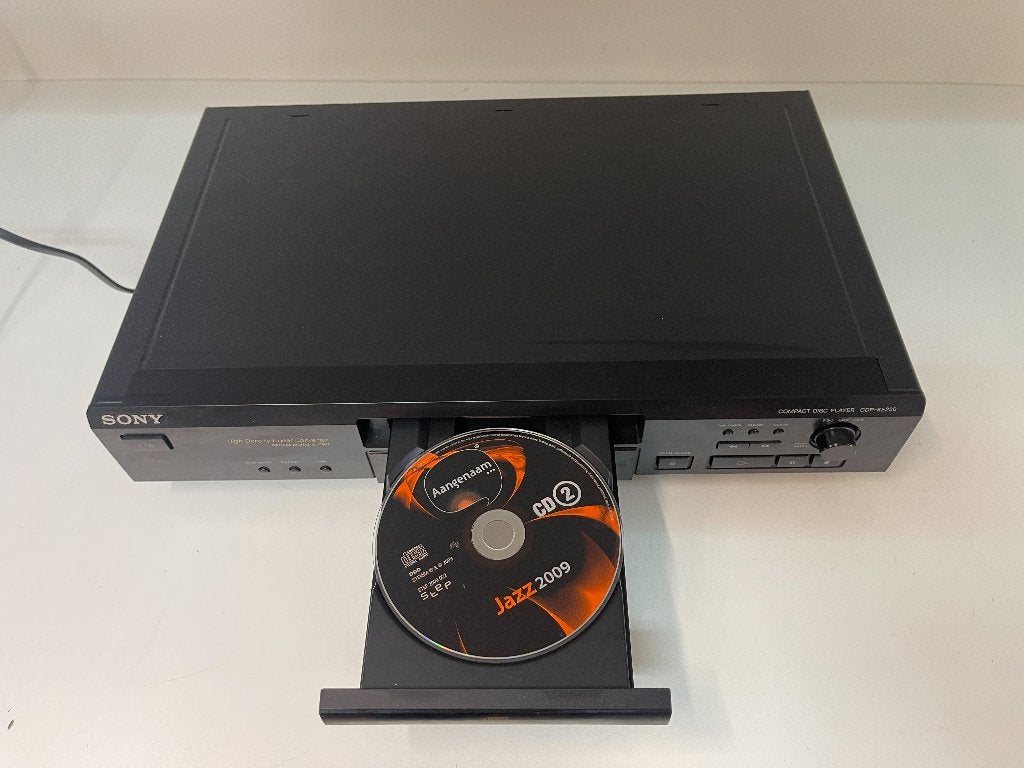 SONY CDP-XE220 compact disc player (werk perfect), N, Ophalen of Verzenden, Sony, Sony