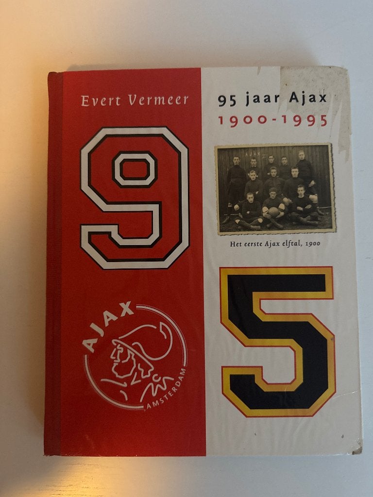 95 jaar ajax, Boeken, Evert Vermeer, Ophalen of Verzenden, Zo goed als nieuw, Balsport