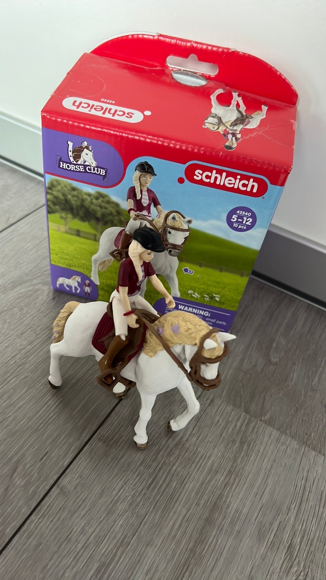 Schleich horse club set 42540 compleet in nieuw staat, Ophalen, Zo goed als nieuw, Jongen of Meisje