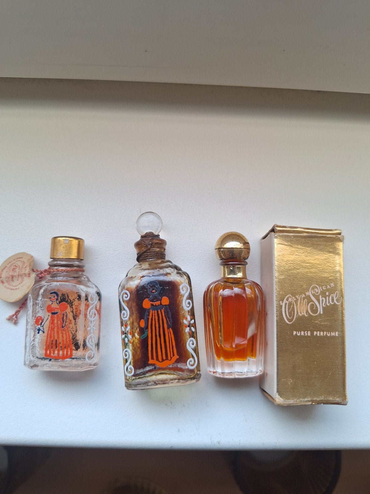 Old Spice Early American Set - 3 Stuks Vintage Parfum, Ophalen of Verzenden, Gebruikt
