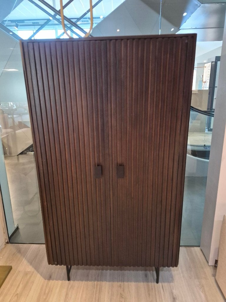 Wandkast bruin, Remi Merk: Eleonora, Ophalen, Zo goed als nieuw, Minder dan 150 cm, 150 tot 200 cm