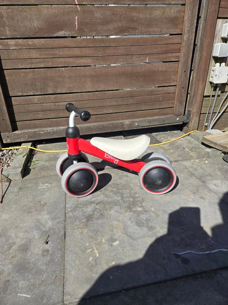 Billy Loopfiets Rood -, Ophalen, Zo goed als nieuw, Loopfiets