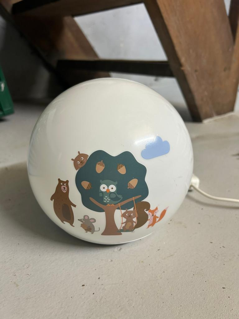 Ikea kinder nacht lampje, Kinderen en Baby's, Ophalen, Zo goed als nieuw, Lamp
