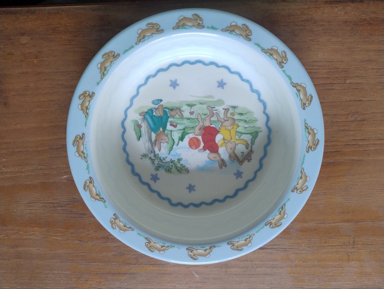Royal Doulton Bunnykins Schaaltje + Lepel - Limited Edition, Ophalen of Verzenden, Zo goed als nieuw