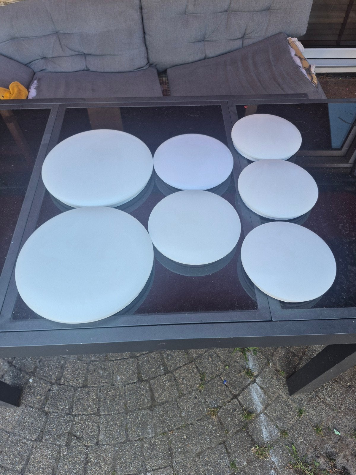 7st Philips LED Plafondlampen - Diverse Maten, Kunststof, Modern, LED, Overige fittingen