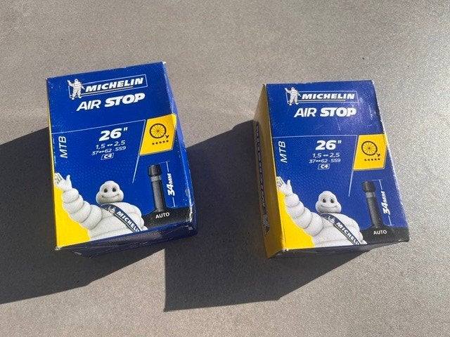 Michelin Binnenbanden 26 inch 37-62 x 559, Michelin, Band, Fatbike, Nieuw