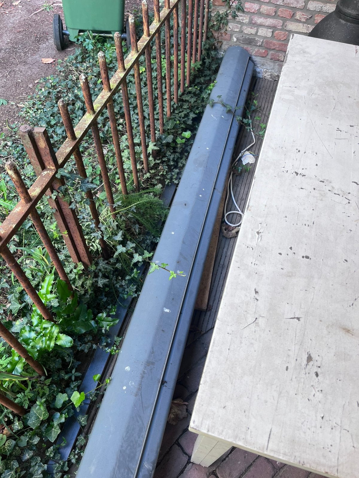 Luifel 5,5 meter incl. bevestigingsmaterialen, Ophalen, Gebruikt, Aluminium, 2 meter of meer