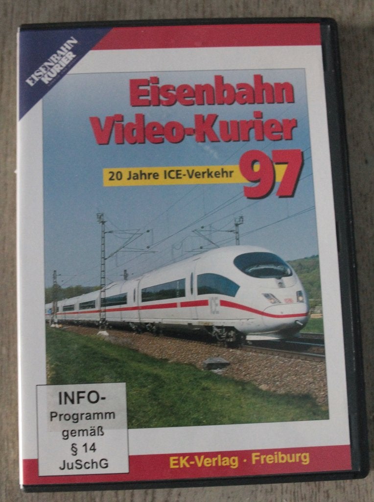 Dvd Eisenbahn Video-Kurier 97, Ophalen of Verzenden, Zo goed als nieuw, Trein, Overige typen