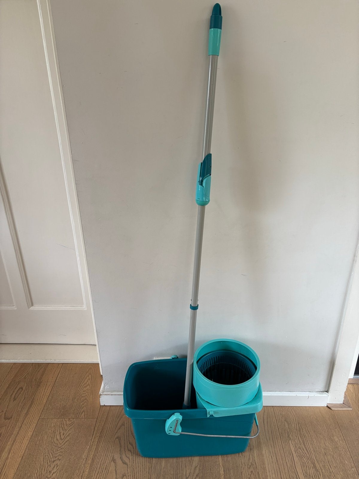 Leifheit Dweilsysteem met Emmer en Mop, Ophalen, Dweilemmer, -bak, of -wagen
