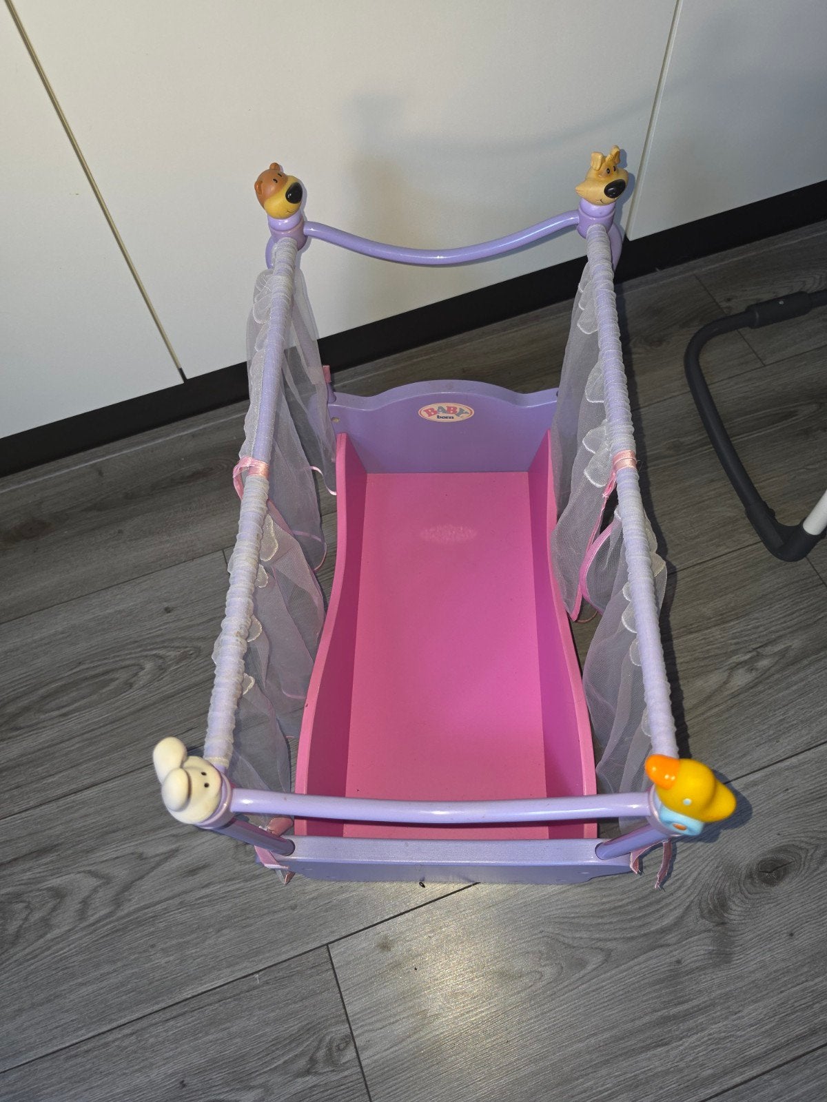 baby born bedje, Ophalen of Verzenden, Zo goed als nieuw, Babypop
