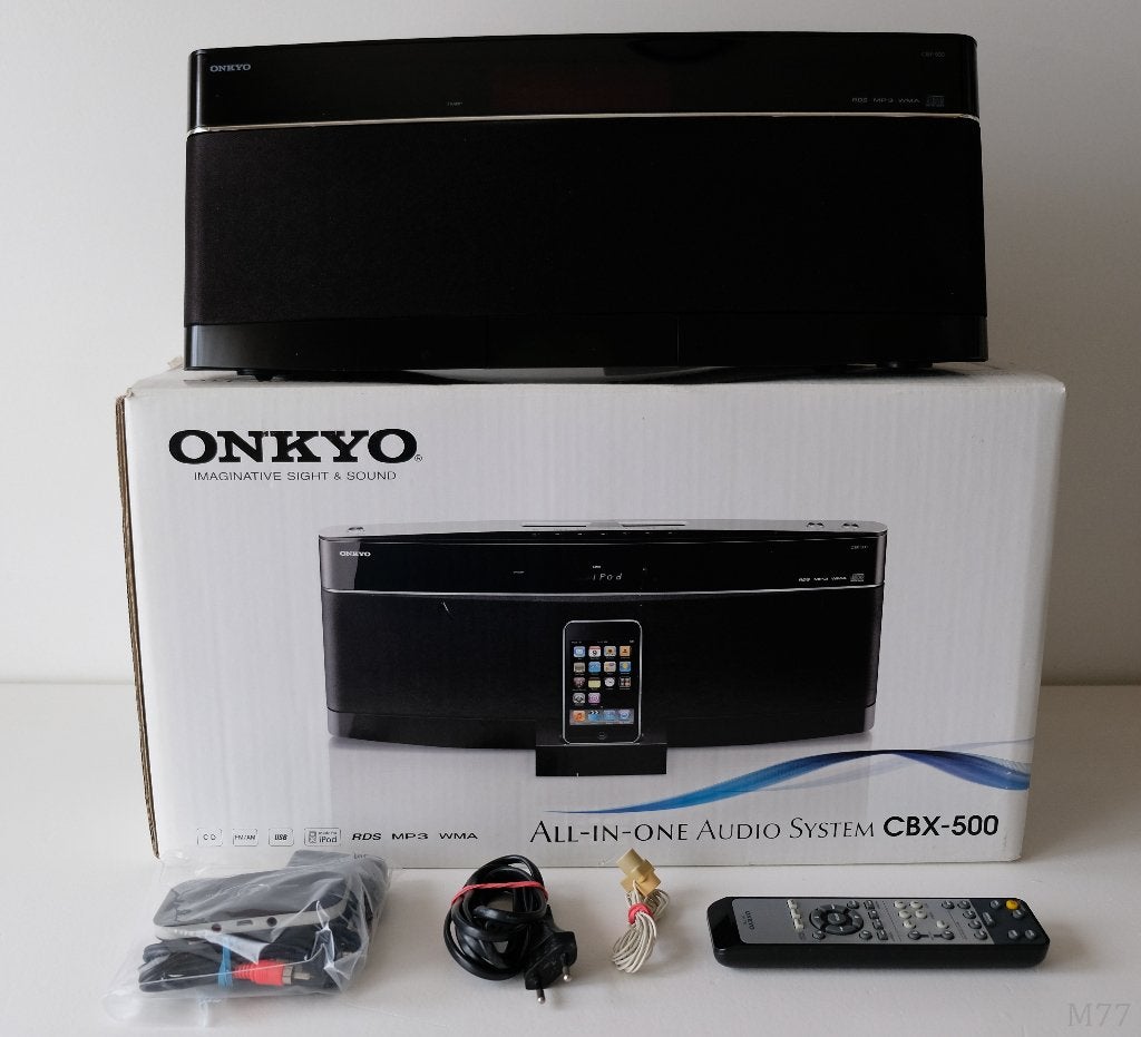 Onkyo CBX-500 All-in-One Audio System & BT Receiver, Ophalen of Verzenden, Gebruikt, Overige merken, Met radio