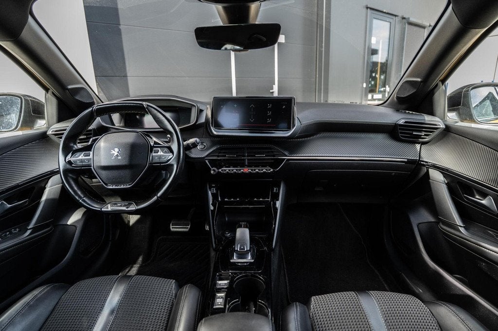 Peugeot 208 1.2 PureTech GT-Line Carplay|360 Cam|LED|Vol!, 1199 cc, Leder en Stof, Geel, Bedrijf