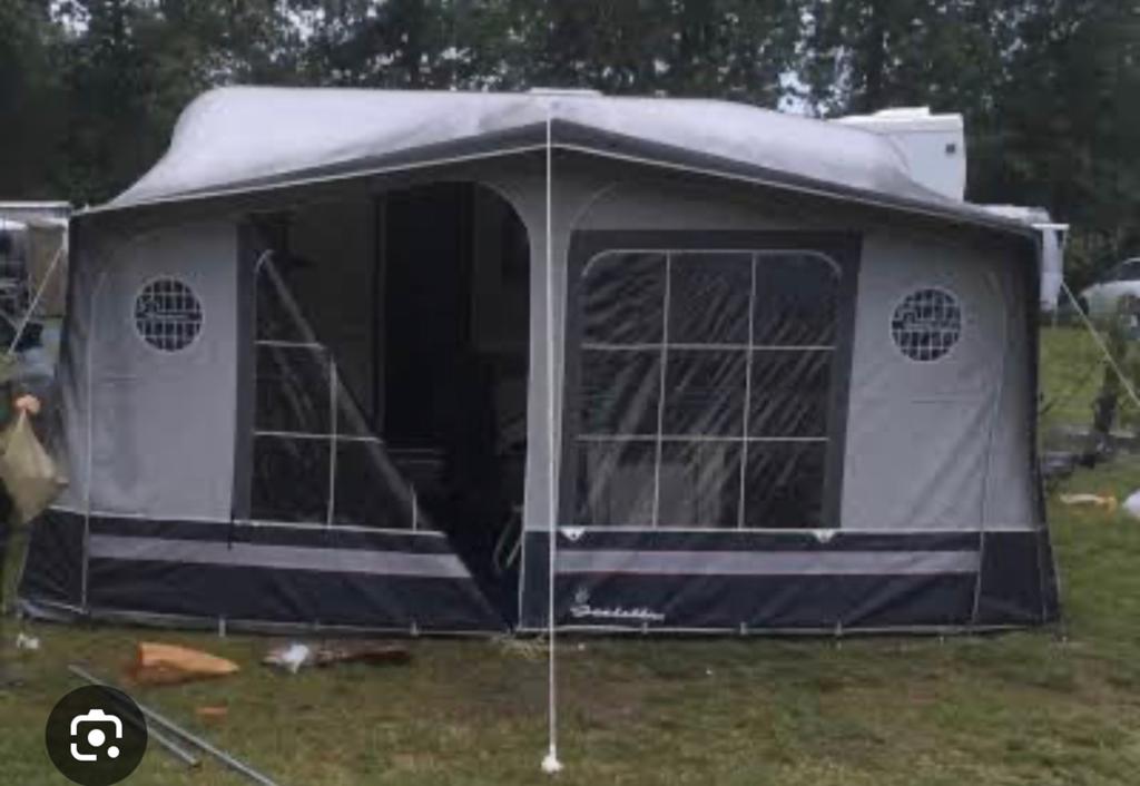 Voortent Isabella Ambassador 2502 maat 10, Caravans en Kamperen, Ophalen, Gebruikt