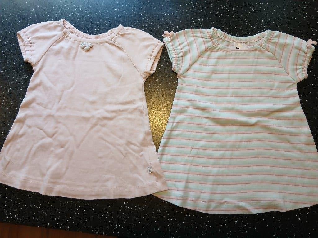 2 jurkjes maat 62/68, Kinderen en Baby's, Babykleding | Maat 62, Ophalen of Verzenden, Zo goed als nieuw, Meisje, Jurkje of Rokje