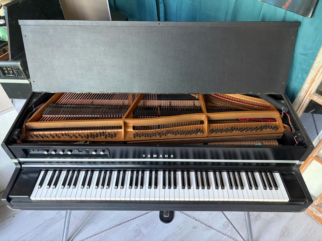 Vintage Yamaha CP-80 elektrische vleugel met flight-case, Ophalen, Gebruikt, Zwart, Digitaal