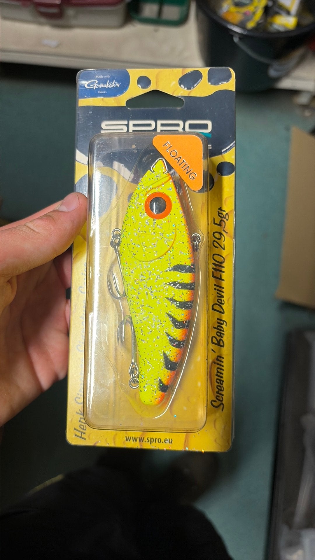 Spro baby devil niet gebruikt, Watersport en Boten, Ophalen of Verzenden, Zo goed als nieuw, Overige typen